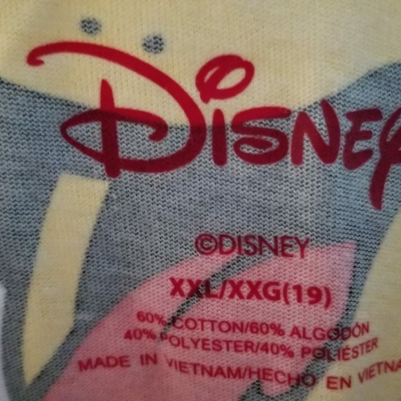 DISNEY - Mickey, Goofy & Donald Print T-Shirt - SZ XXL - Picture 4 of 4